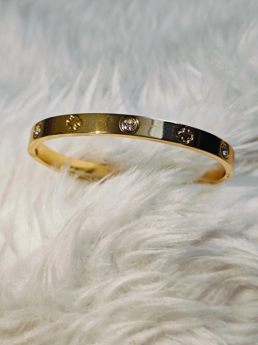 Gold-plated Charm Bracelet