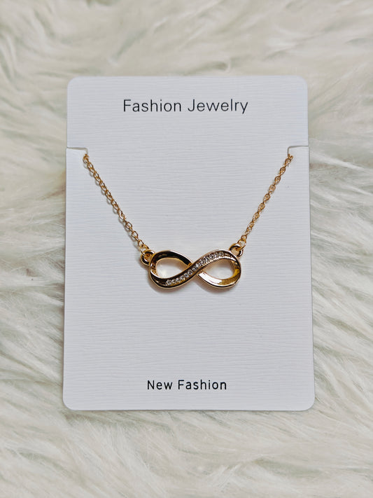 Diamond Pendant Infinity Charm