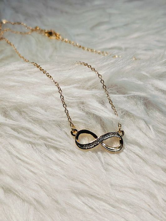 Diamond Pendant Infinity Charm